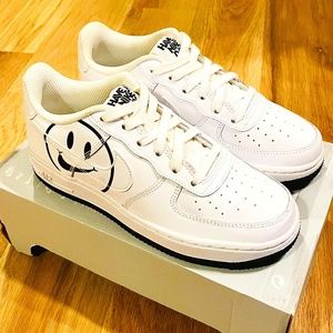 Have a Nike Day Air Smiley Air Force 1s